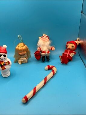Lot Of 5 Vintage Christmas Ornaments